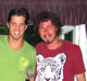 Tennis sensation Marat Safin and Albert Reed